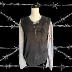 Converse gray long sleeve T- shirt